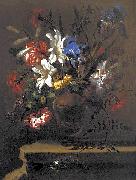 Bartolome Perez Vase of Flowers. France oil painting artist